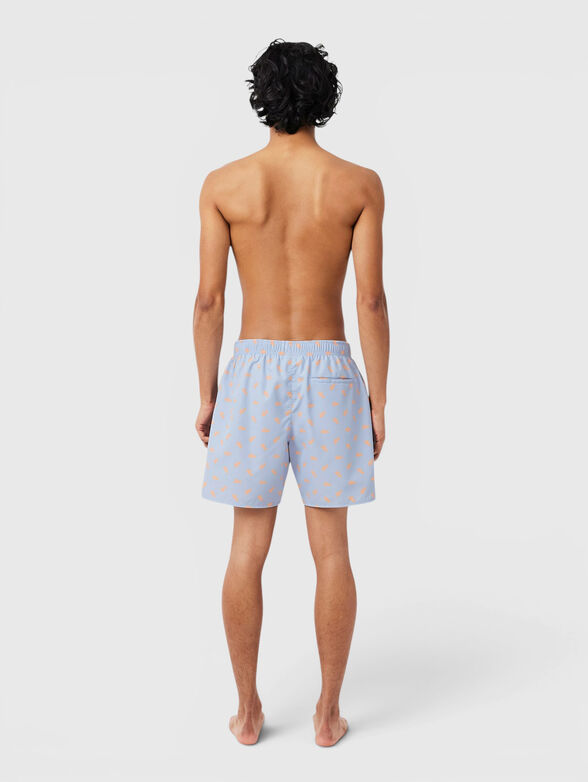 Light blue beach shorts - 2