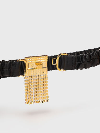 Black belt with buckle detail - 5