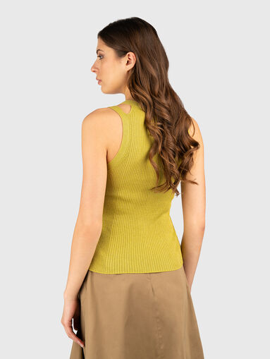Knitted top with logo - 3