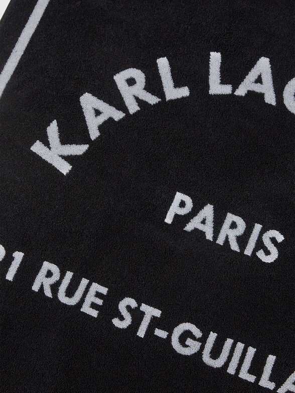 K/RSG beach towel with contrast logo - 3