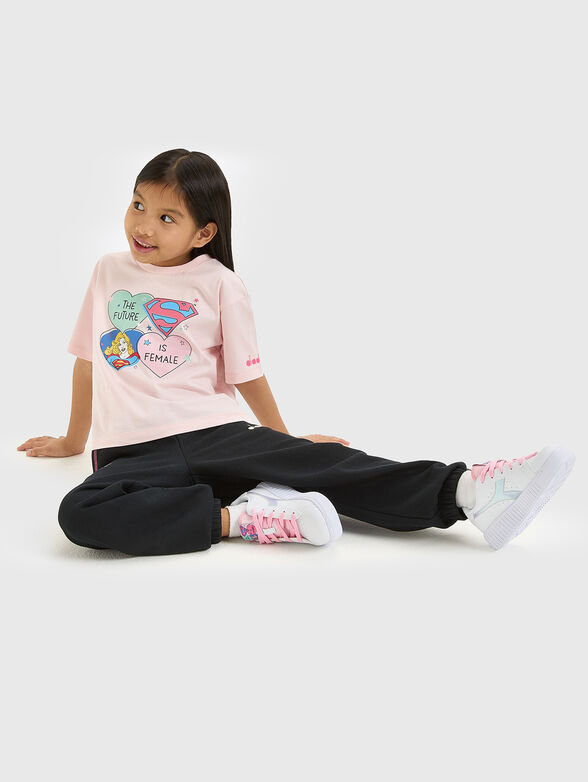 SUPERHEROES sports pants with logo  - 3