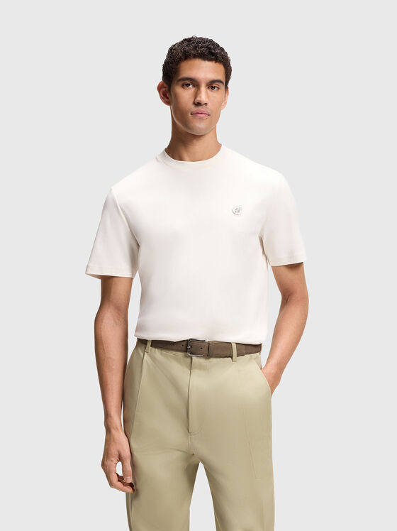 Crew neck cotton T-shirt - 1