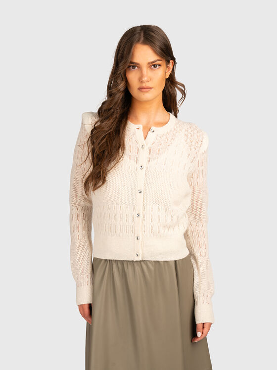 Жилетка от вълнен бленд - 1