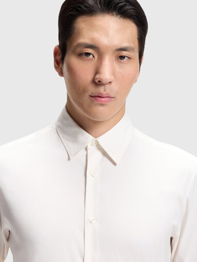 White regular fit shirt - 4