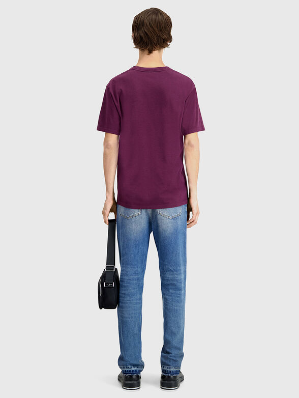 Cotton T-shirt with print - 2