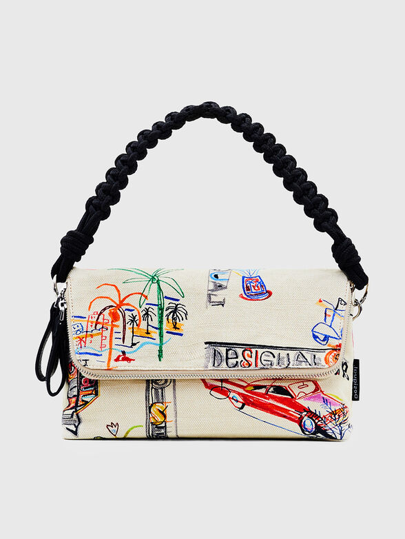 VENECIA crossbody bag with print - 1