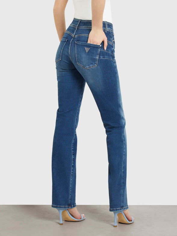 High waist straight jeans - 2