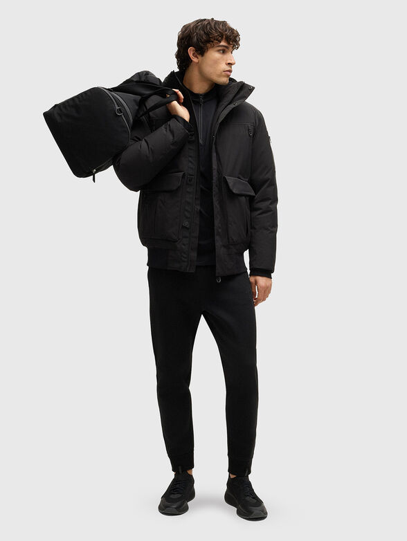 Padded jacket with hood - 2