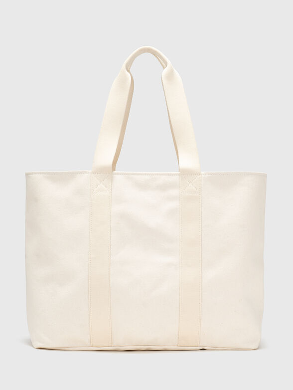 Textile bag with a floral print - 2