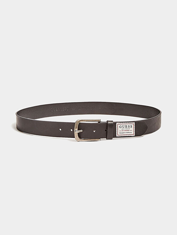 Genuine leather belt - 2