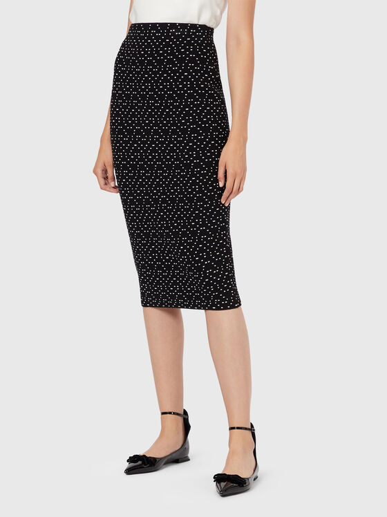 GONNA midi skirt with rhinestones - 1