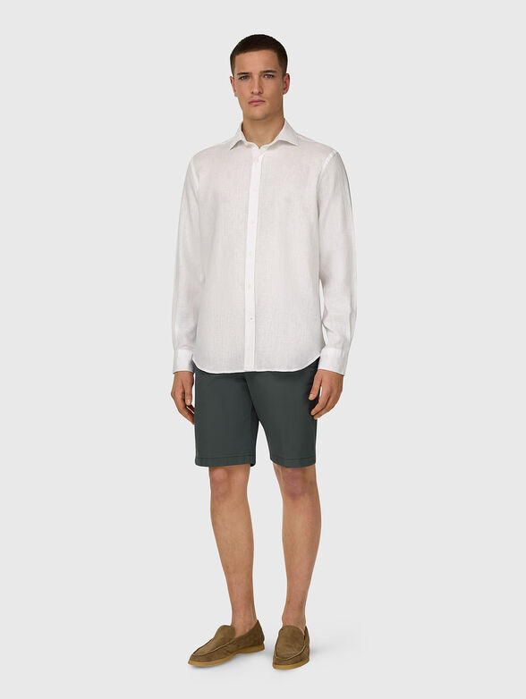 Green bermuda shorts  - 4