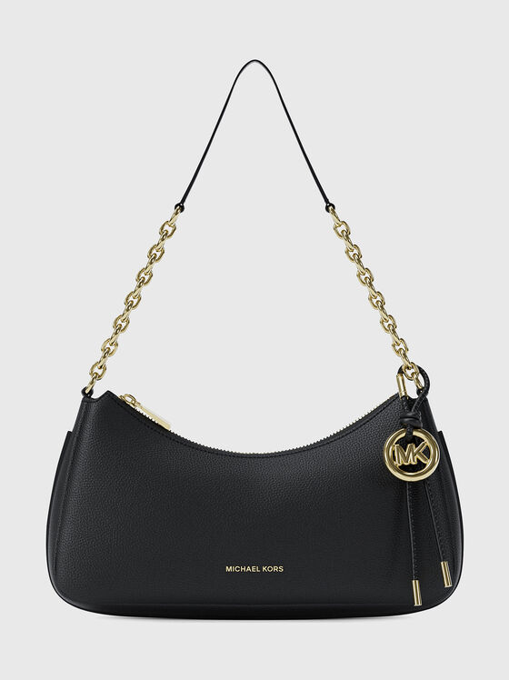 Black genuine leather bag  - 1