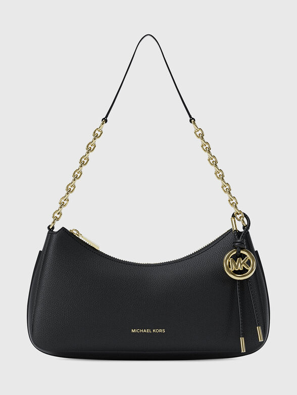 Black genuine leather bag  - 1