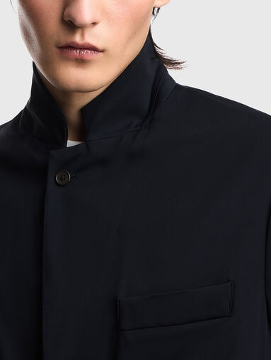 Dark blue blazer - 4