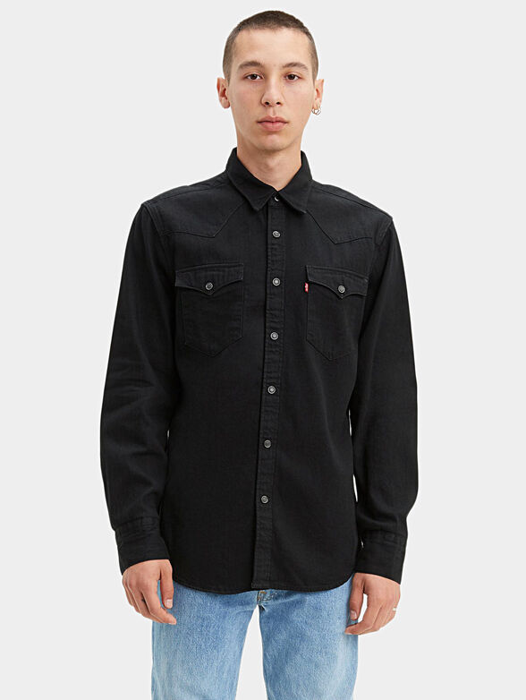BARSTOW WESTERN denim shirt - 1
