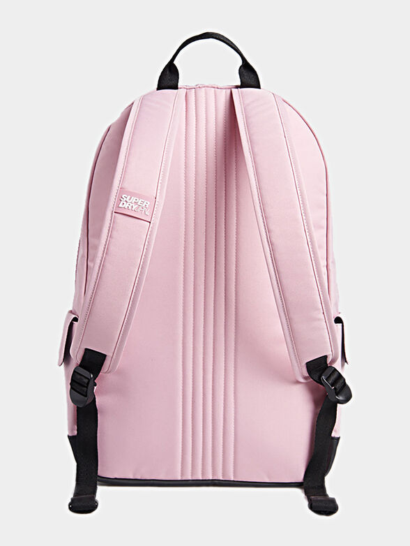 EDGE MONTANA Pink rucksack with maxi logo print - 5