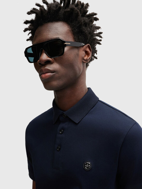 C-PARRIS 01 black polo shirt - 4