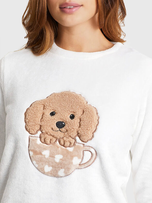 TEACUP POODLE pyjamas with embroidery - 3