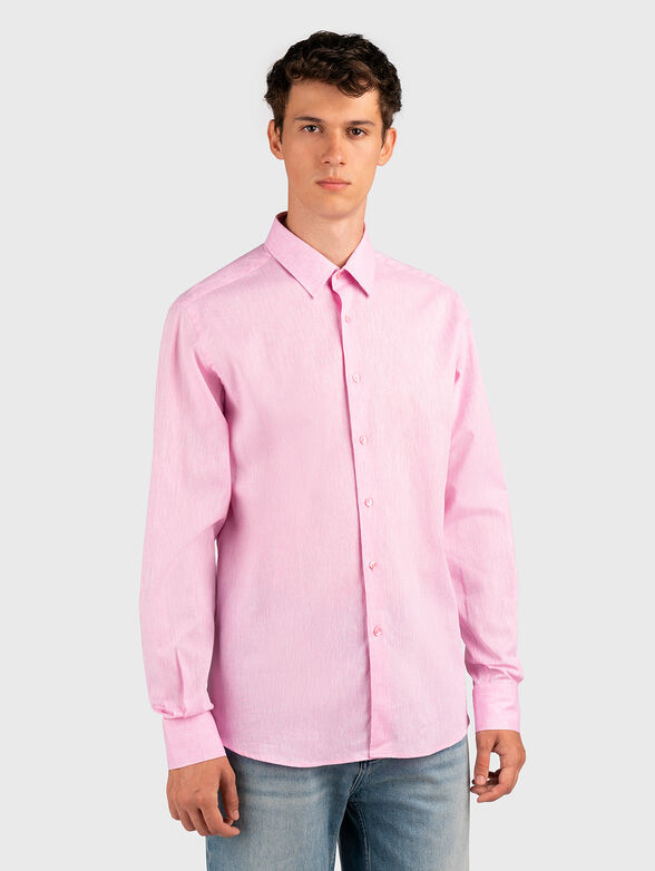 MODERN FIT shirt in pink - 1