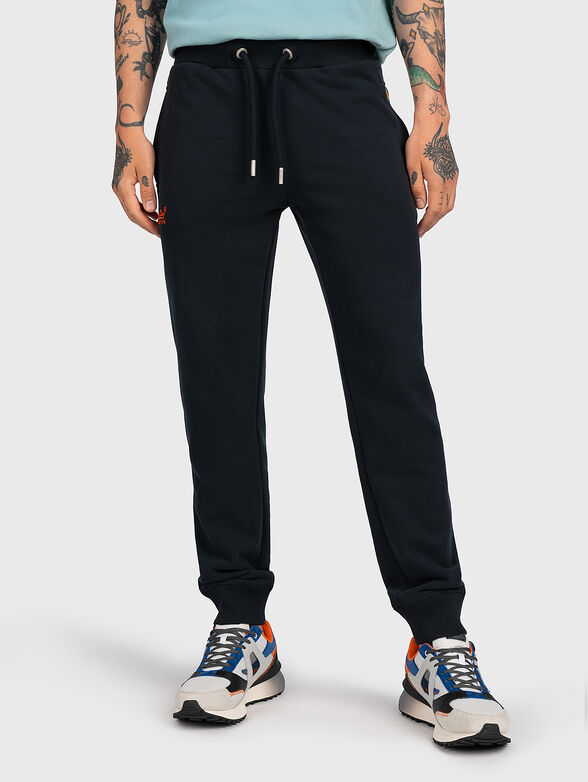 VINTAGE navy blue sports pants - 1