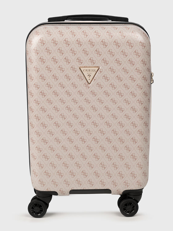Куфар с монограмен лого принт - 1