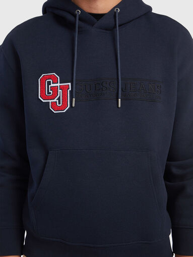 Sweatshirt with logo embroidery - 5