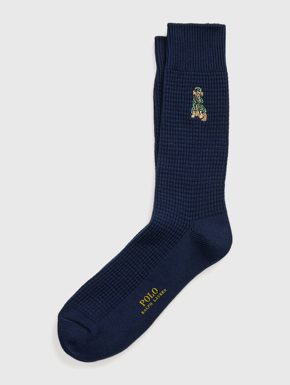 Socks with POLO BEAR embroidery - 1