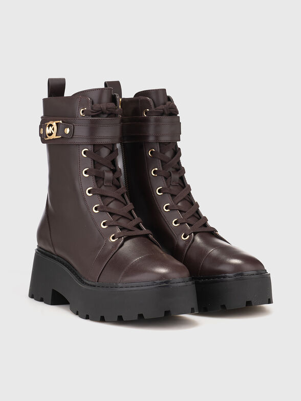 MANDY leather lace up boots - 2