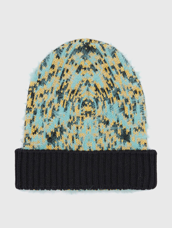 K-PIXELS hat with multicoloured pattern - 2
