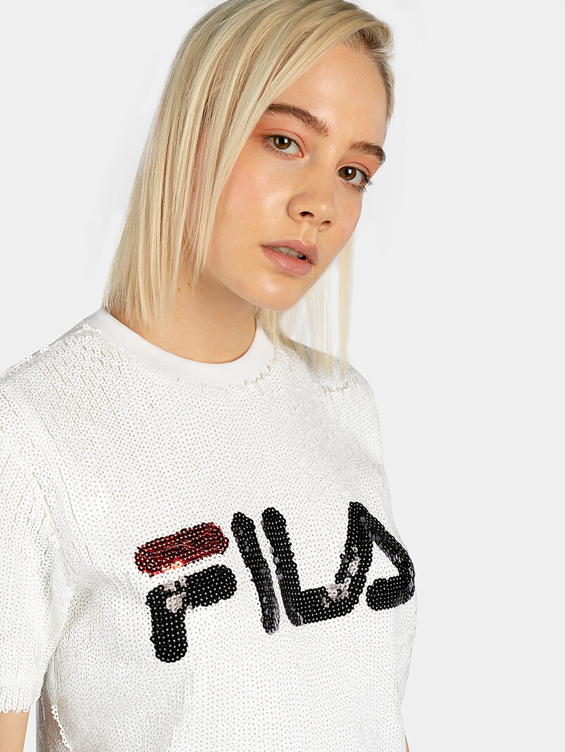 WOMEN KYO sequin t-shirt - 3