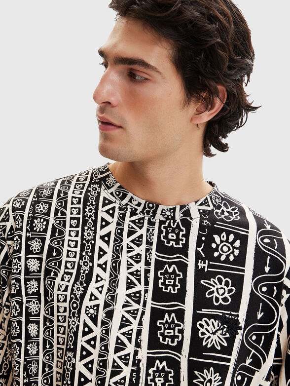 XAVIER T-shirt with print - 3