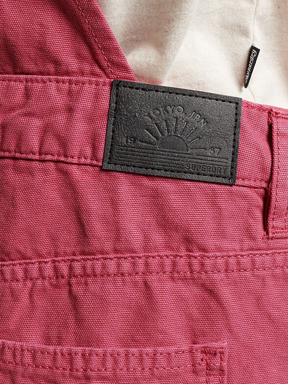 VINTAGE CANVAS short jumpsuit - 6