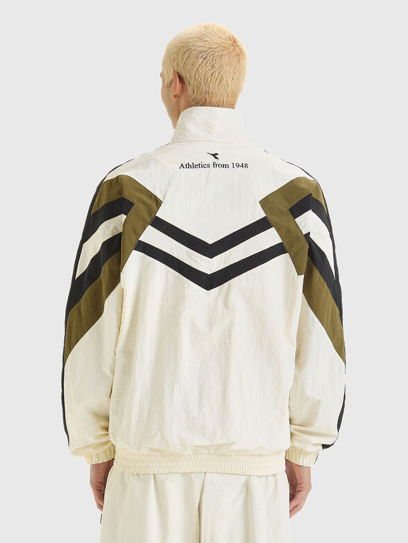 LEGACY unisex black jacket with contrast details - 4