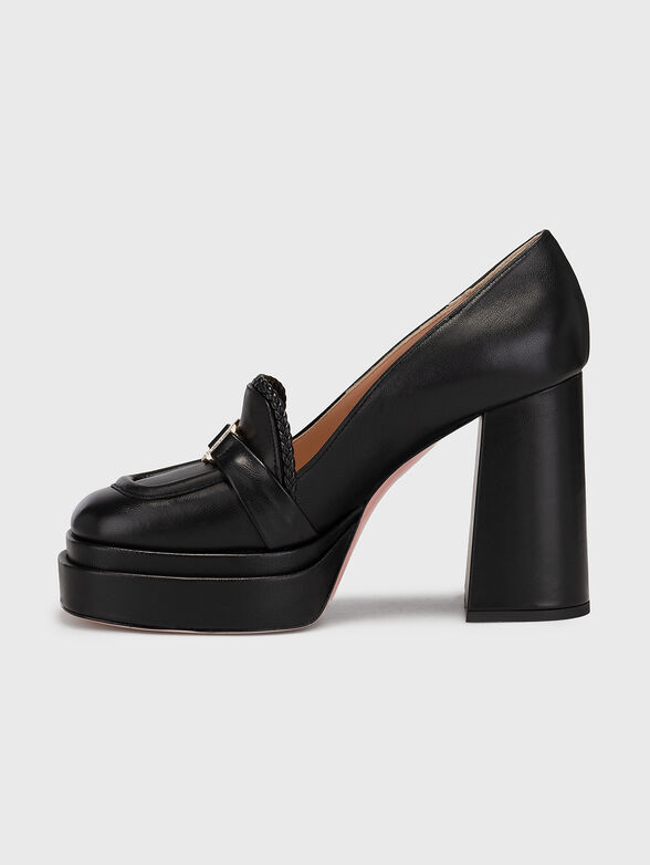 NELLY 03 block heel loafers  - 4
