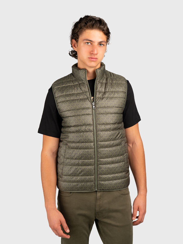 Reversible vest in black - 1
