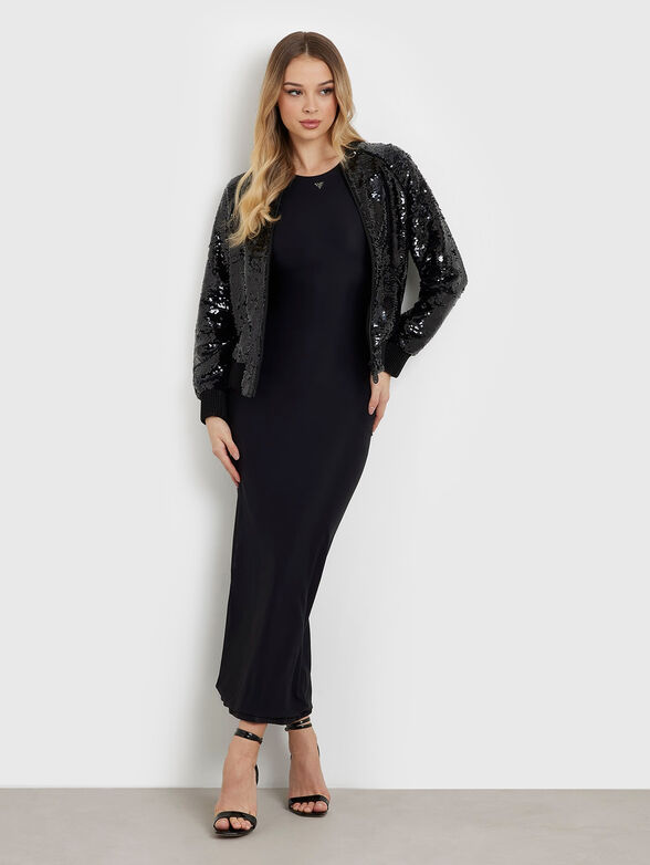 ANTONIA black jacket with sequins - 2