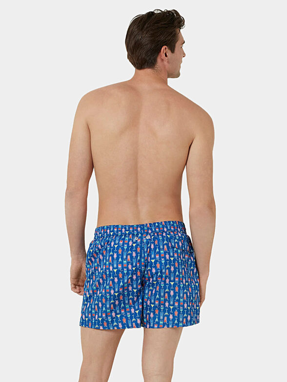 BALI BEACH CLUB swim trunks with colorful print - 2