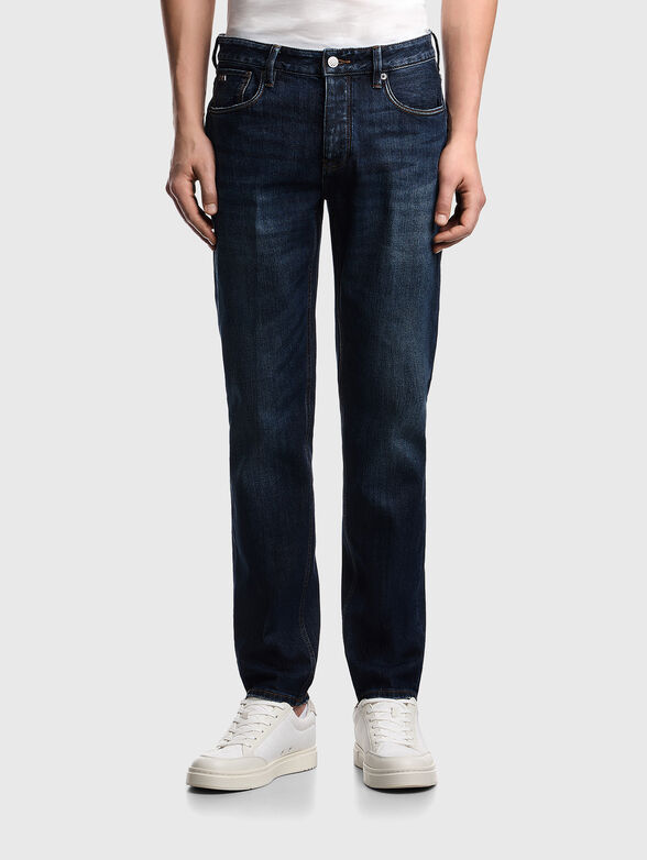 Dark blue jeans - 1