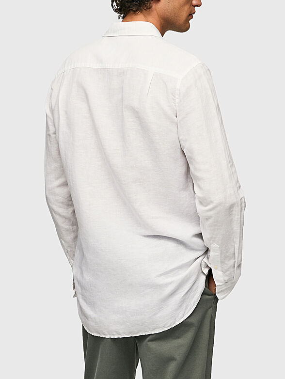 PARKER shirt in linen blend - 3