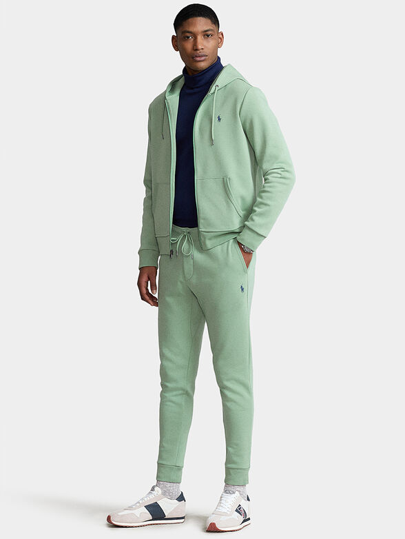 Green sports pants - 4
