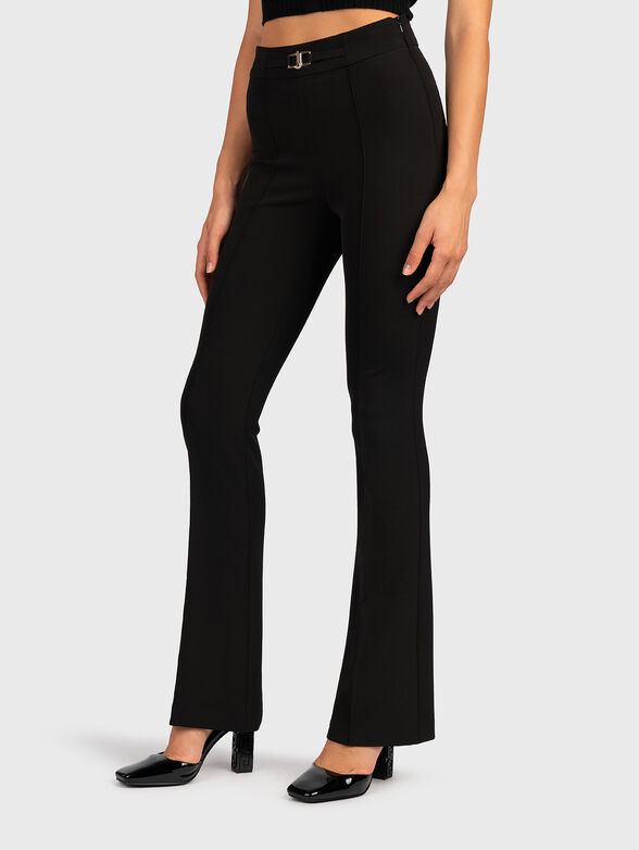 Golden accent trousers - 1