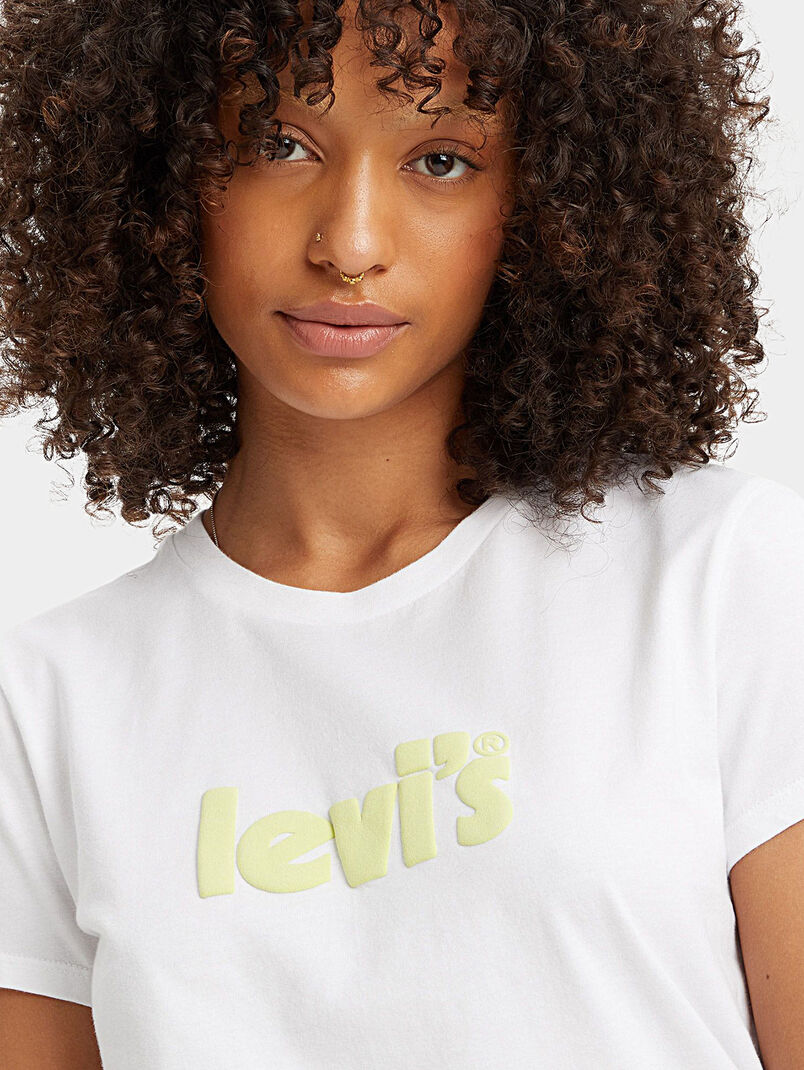T-shirt with embossed logo print - 3