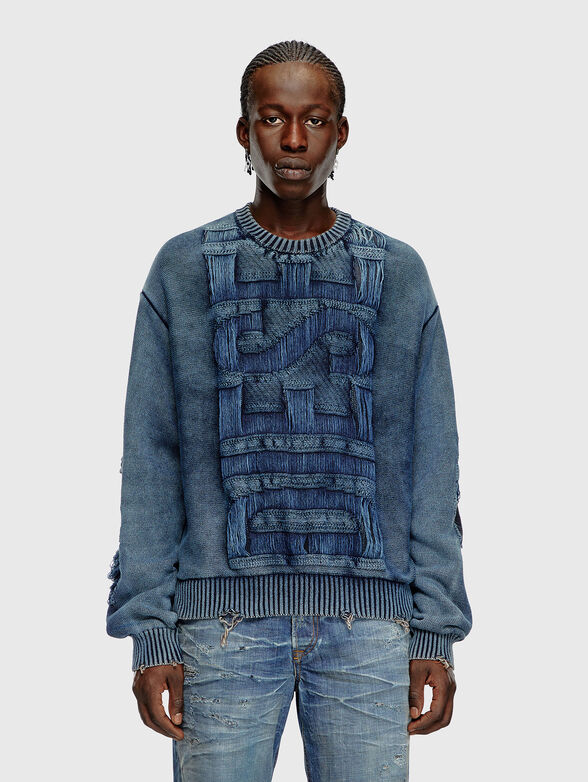 K-ROTTISSIMO sweater with logo accent - 1