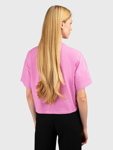 Short T-shirt with print - 3