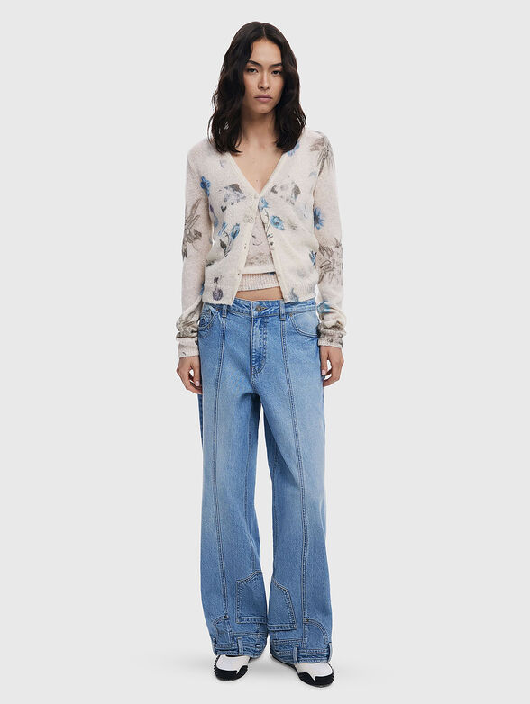 Jeans with accent hem - 6