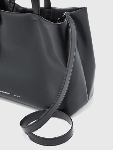 Black leather bag - 5