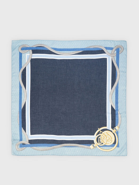 Square scarf with print - 2