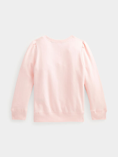 Polo Bear printed pink sweatshirt - 2