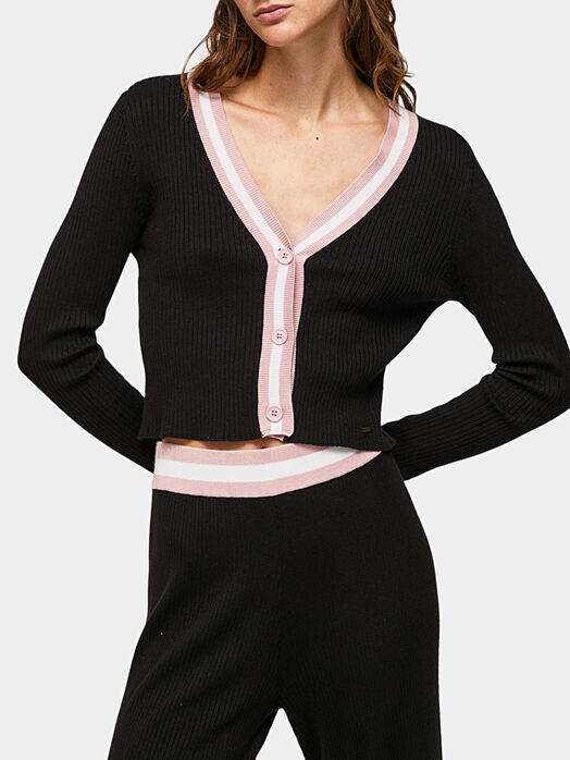 TIFFANI cropped cardigan